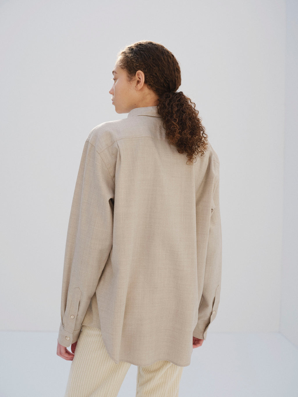 SUPER LIGHT WOOL SHIRT