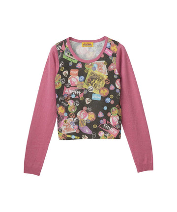 GUITAR DAYS Pattern Pullover