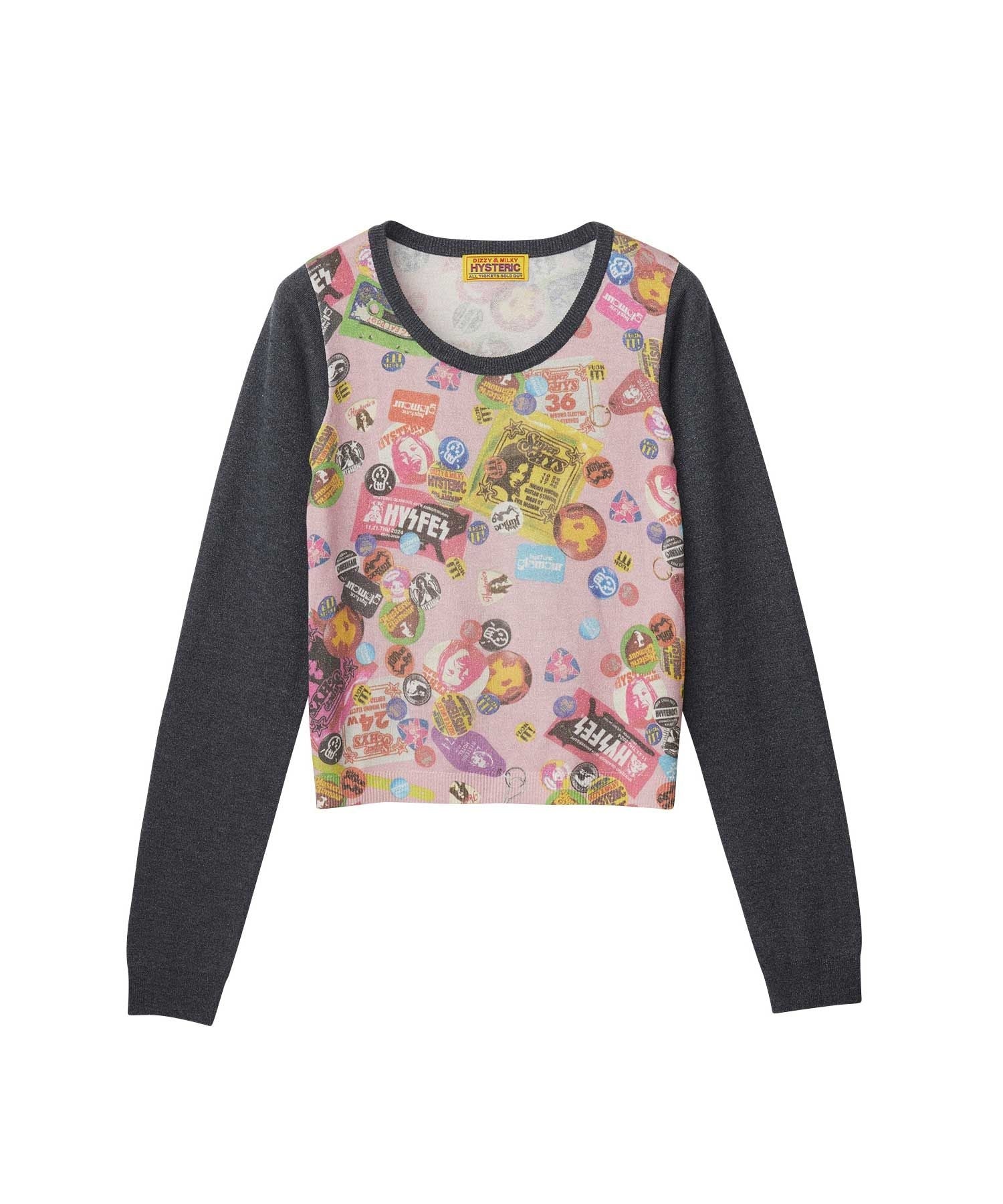 GUITAR DAYS Pattern Pullover