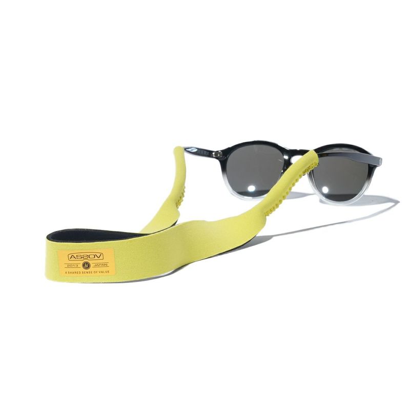 SUNGLASSES HOLDER/YELLOW