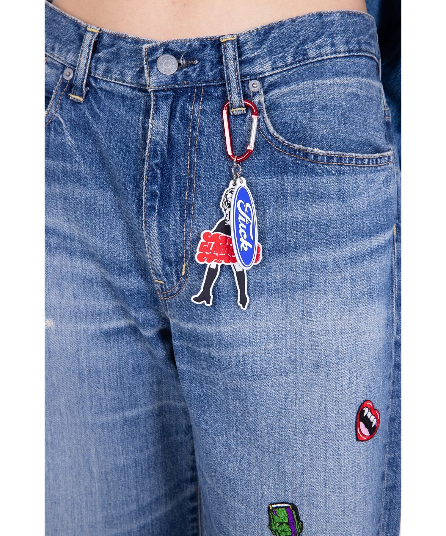 Vixen Girl Keychain