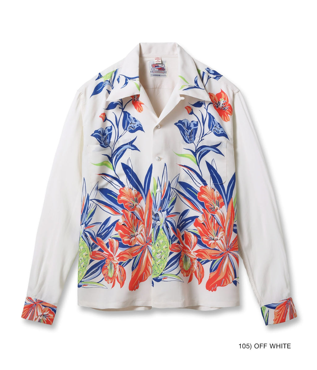 Duke Kahanamoku Special Edition Orchid And Pineapple Long Sleeve