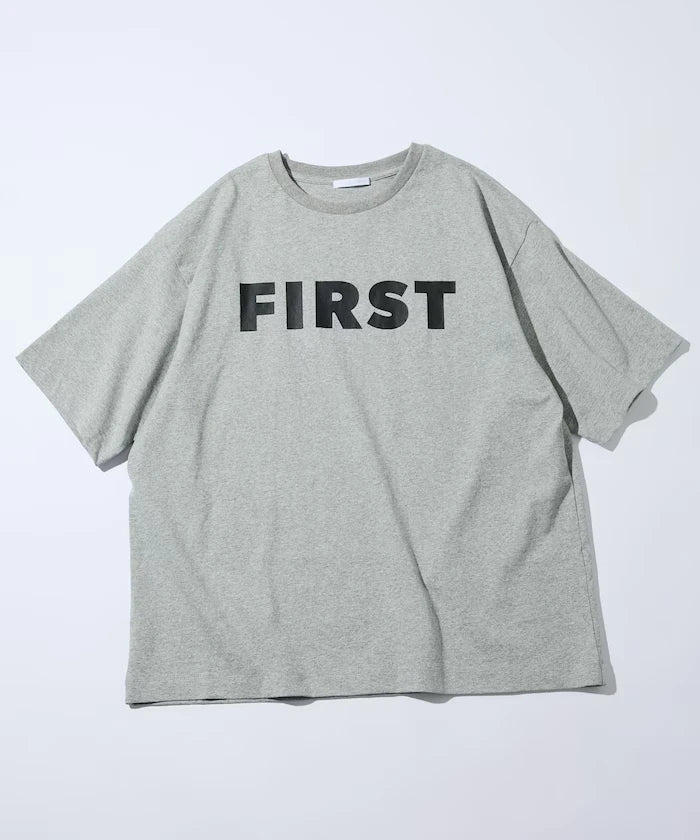 6 Ounce Front Logo Print Crew Neck T-Shirt / Print T-Shirt PR FIRST
