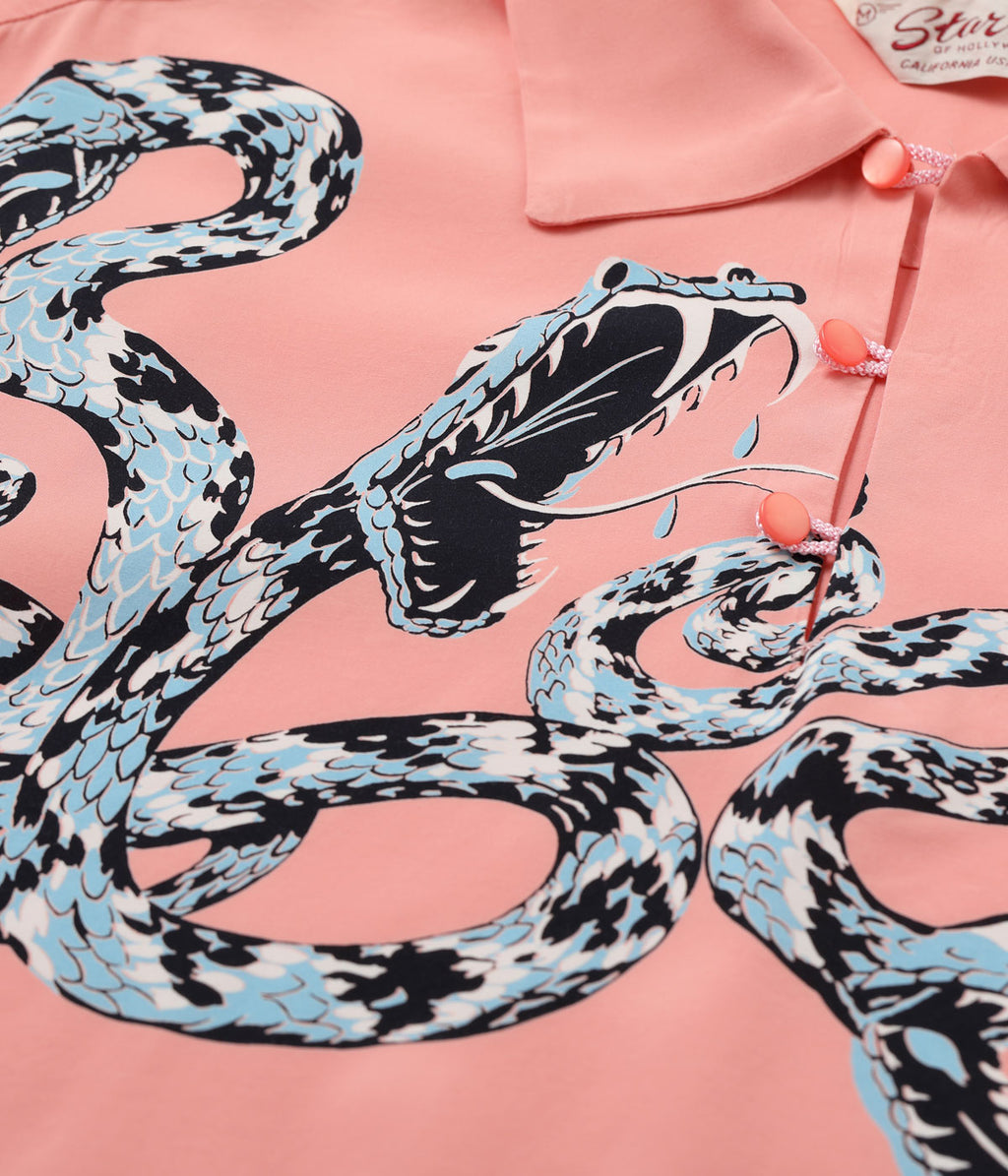HIGH DENSITY RAYON PULLOVER SHIRT “RATTLE SNAKE”