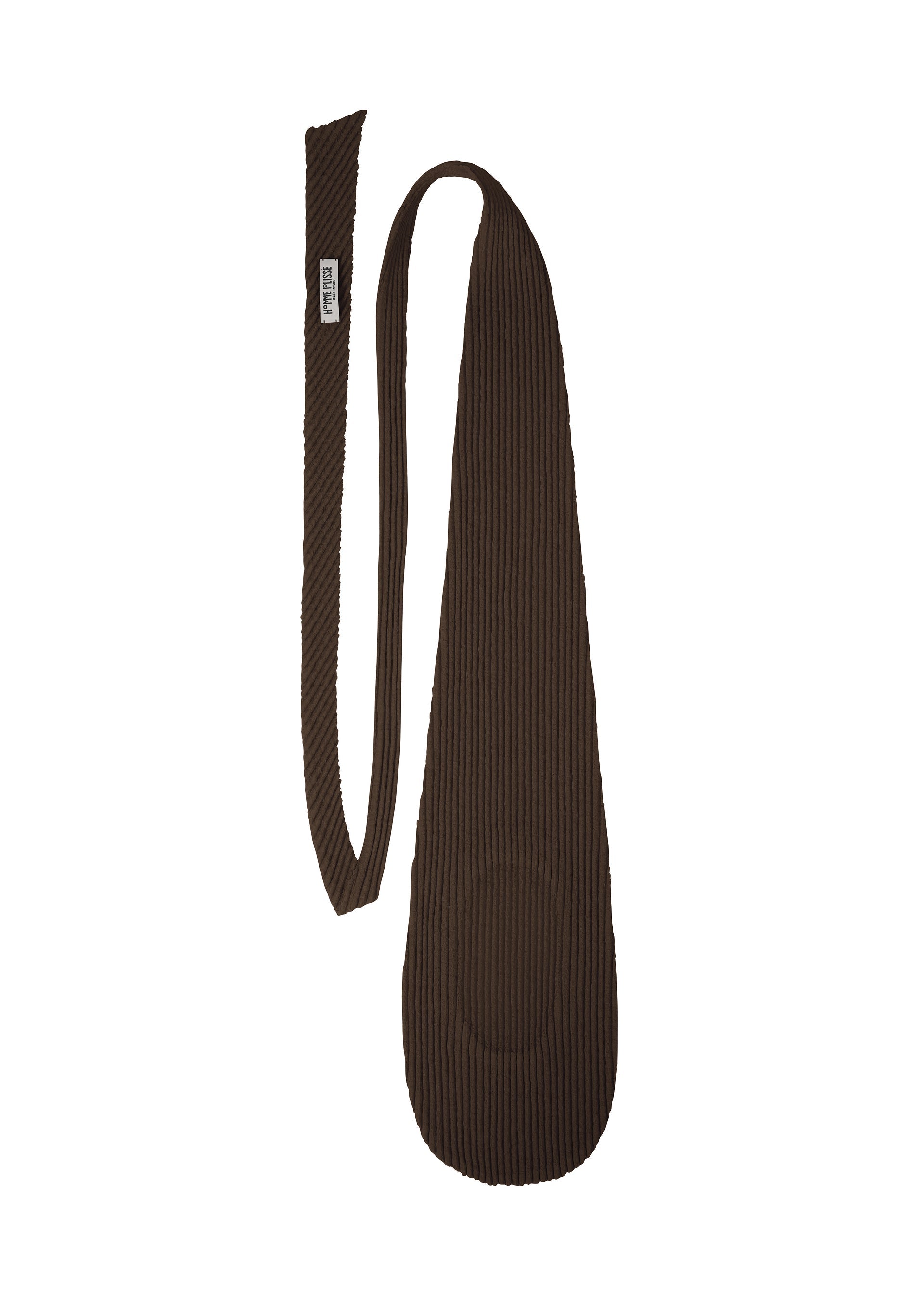 Pleated Seersucker Tie