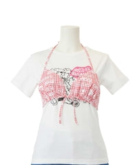 HG Racing Gingham Check Bra Top