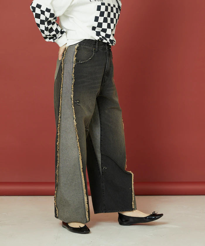 Colorful Curve Denim