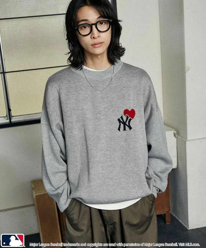 Custom HEART LOGO KNIT