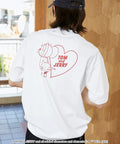 <Functional Material> TOM AND JERRY Heart Graphic T-Shirt Limited Edition