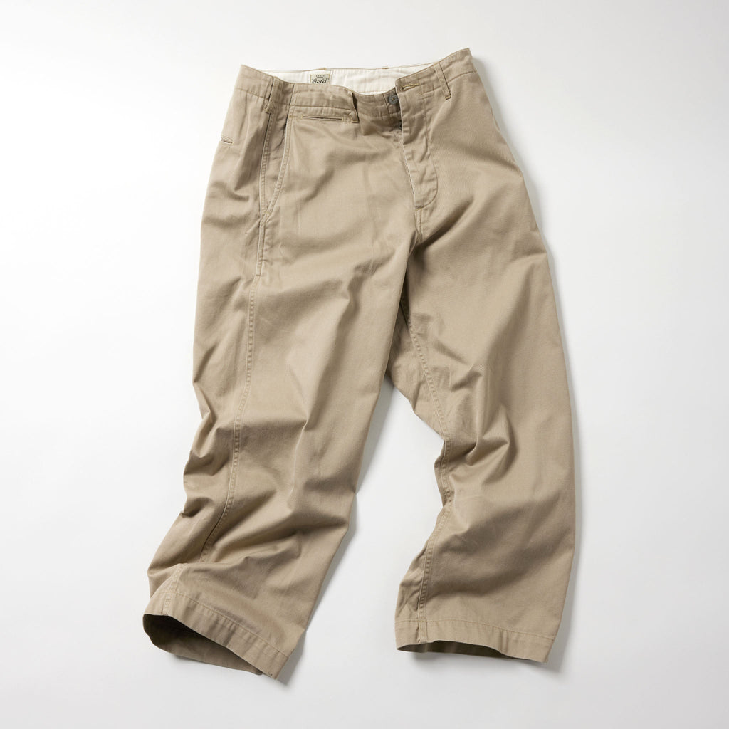 GL42426 / SELVEDGE WEAPON WIDE TROUSERS