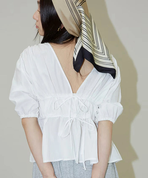 2WAY Shirring Blouse Limited Edition