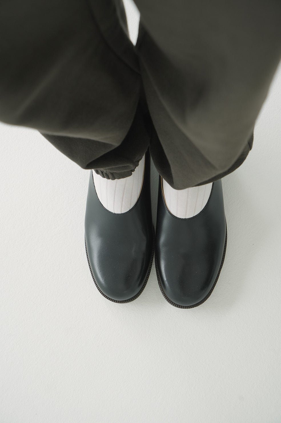 HARUTA&times;CLANE FLAT SHOES