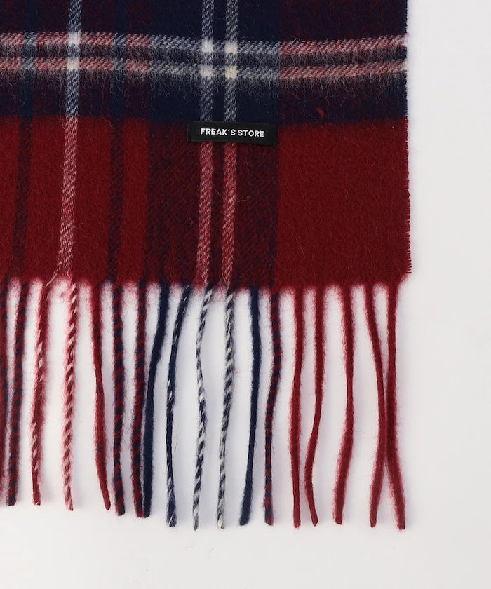 Wool Check Scarf