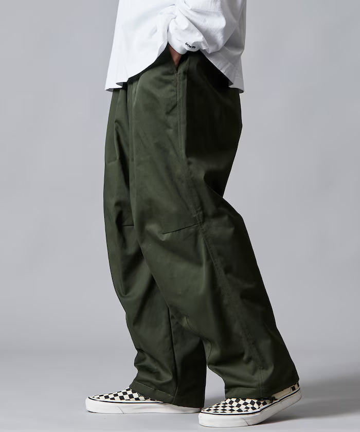 Wide Silhouette Military Circus Pants Snow Pants [Limited Edition]