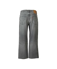 Snake Loop 8 Length Crushed Denim Pants