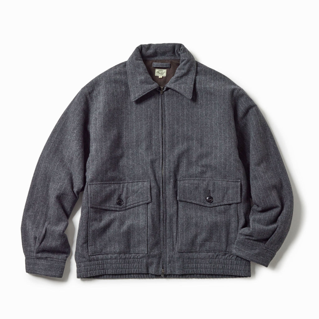 GL15730 / SUPER 160's WOOL HERRINGBONE MOSSER SPORTS  JACKET