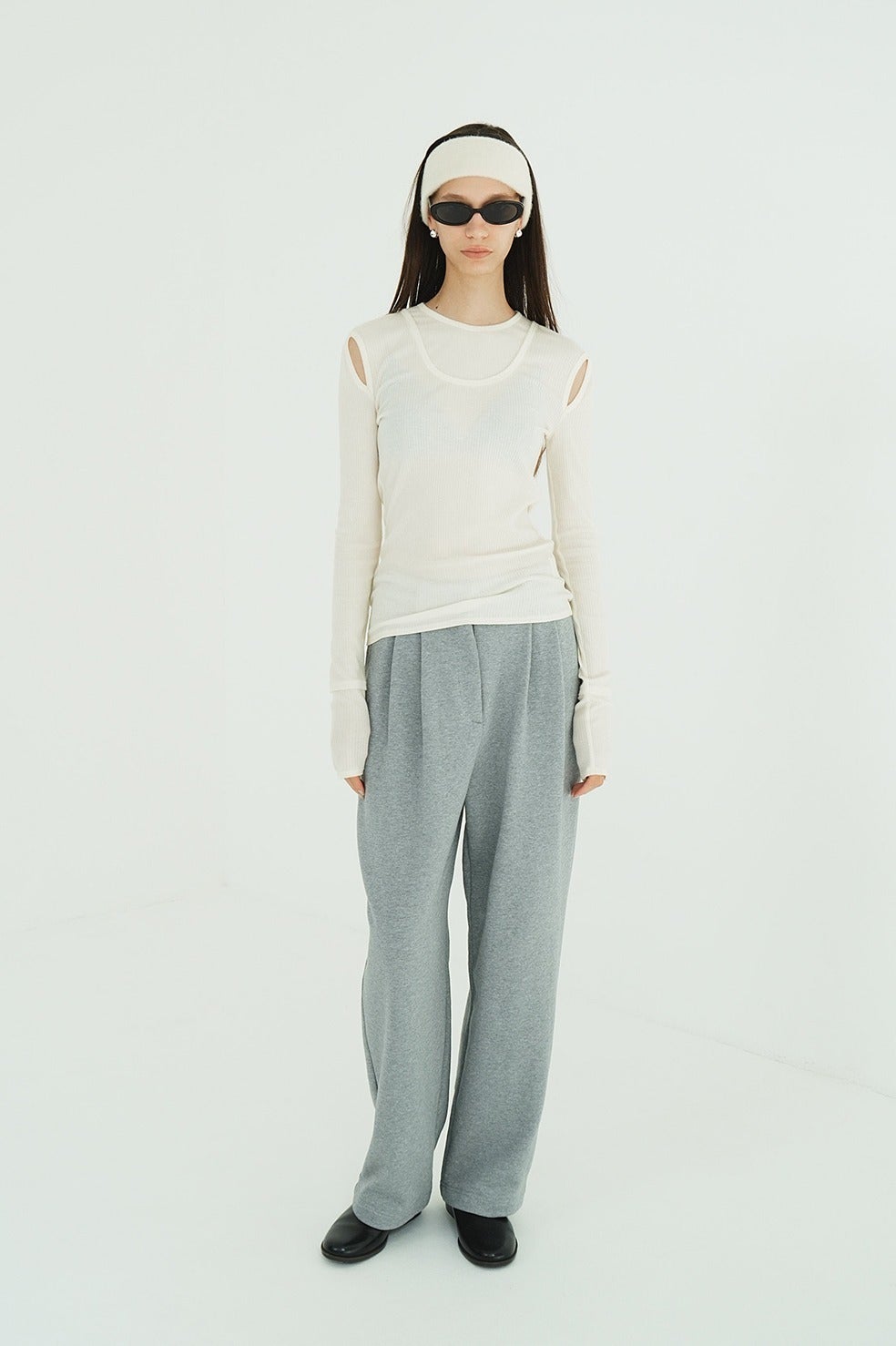 LAYERED SHOULDER CUT TOPS