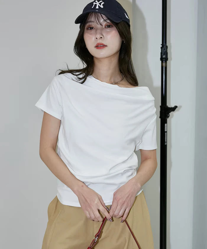 2WAY Draped T-Shirt Limited Release