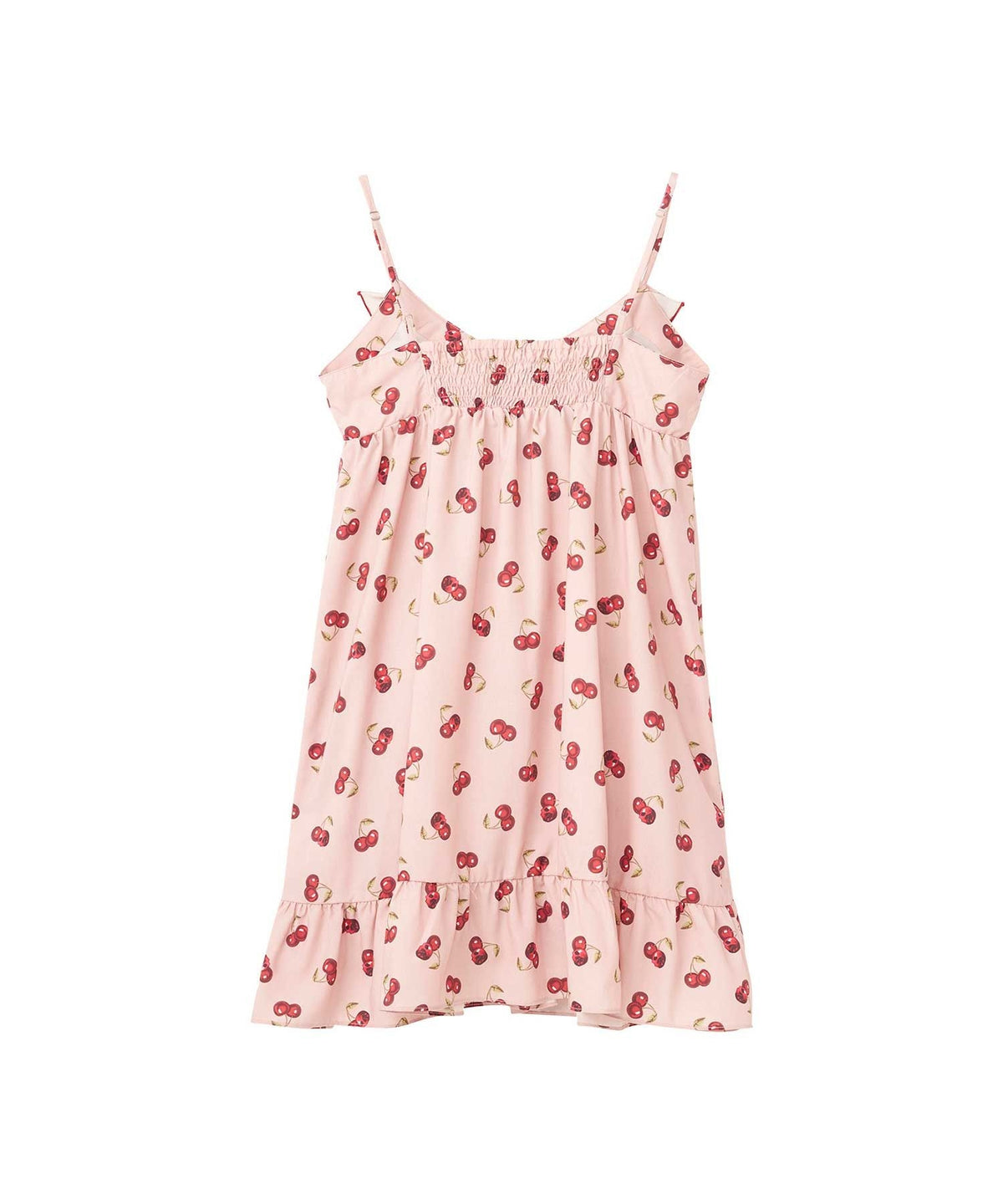 Skull Cherry Pattern Camisole Dress