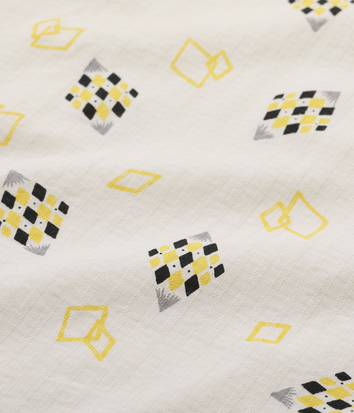 DOBBY COTTON OPEN SHIRT “DIAMOND”