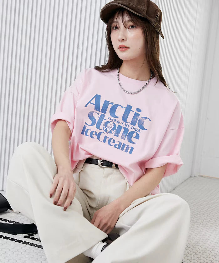 Love Pop Studio Ice Cream Shop Logo T-Shirt Limited Edition