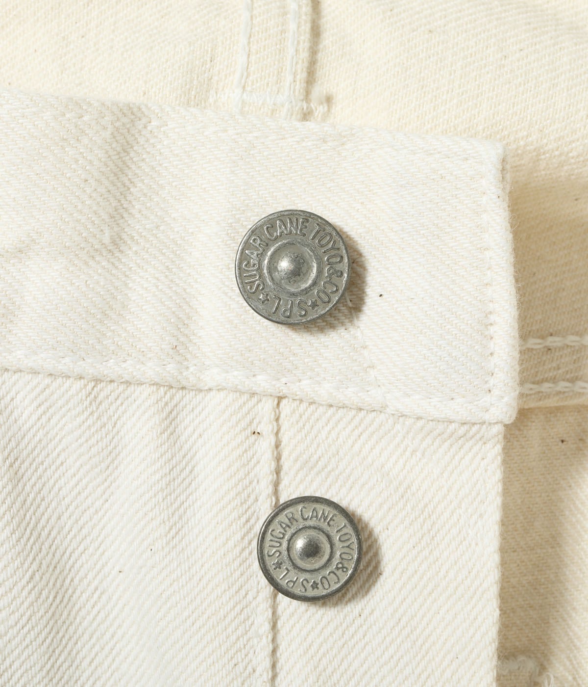 13oz. White Denim '1947 Model' (Regular Straight)