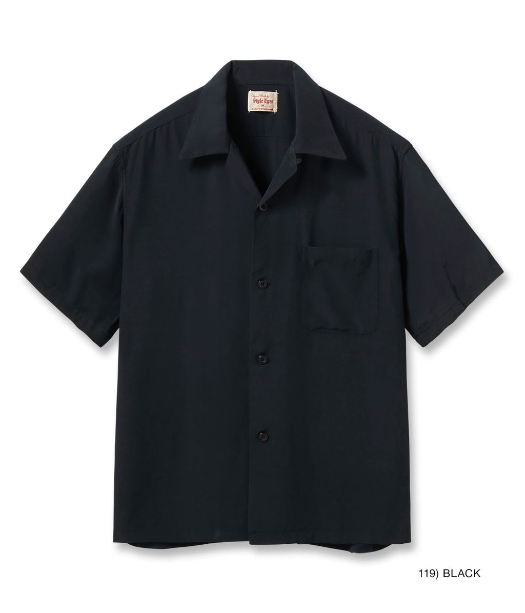 RAYON BOWLING SHIRT “PLAIN”