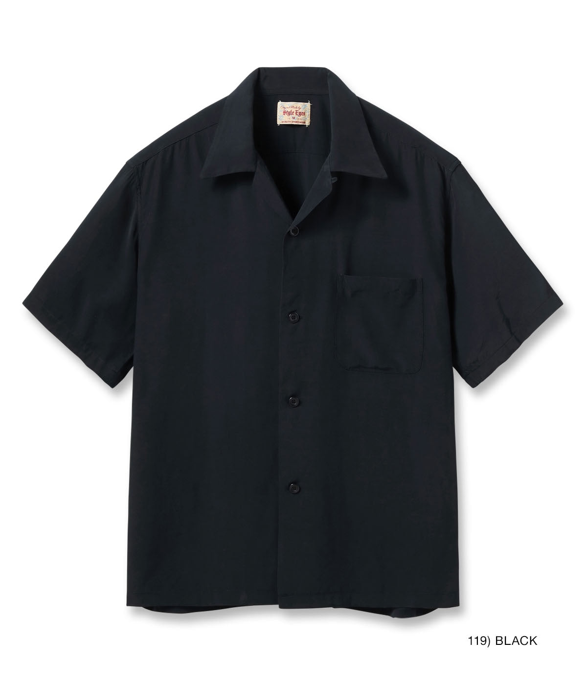 RAYON BOWLING SHIRT “PLAIN”