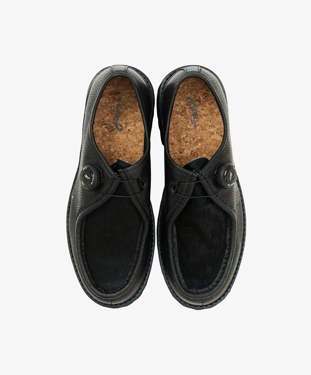 chaussure de marche black ponyhair