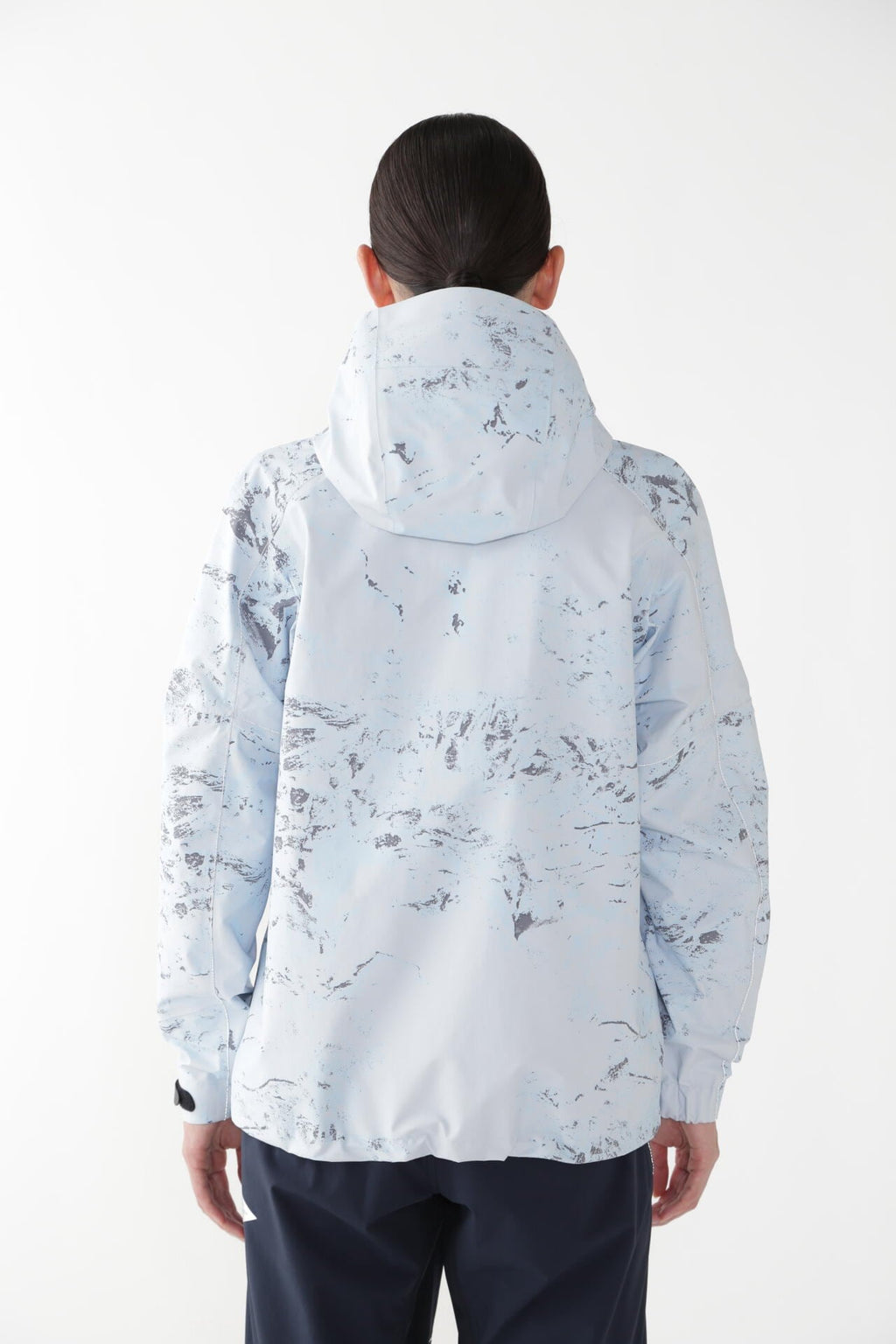 printed PERTEX SHIELD rain jacket