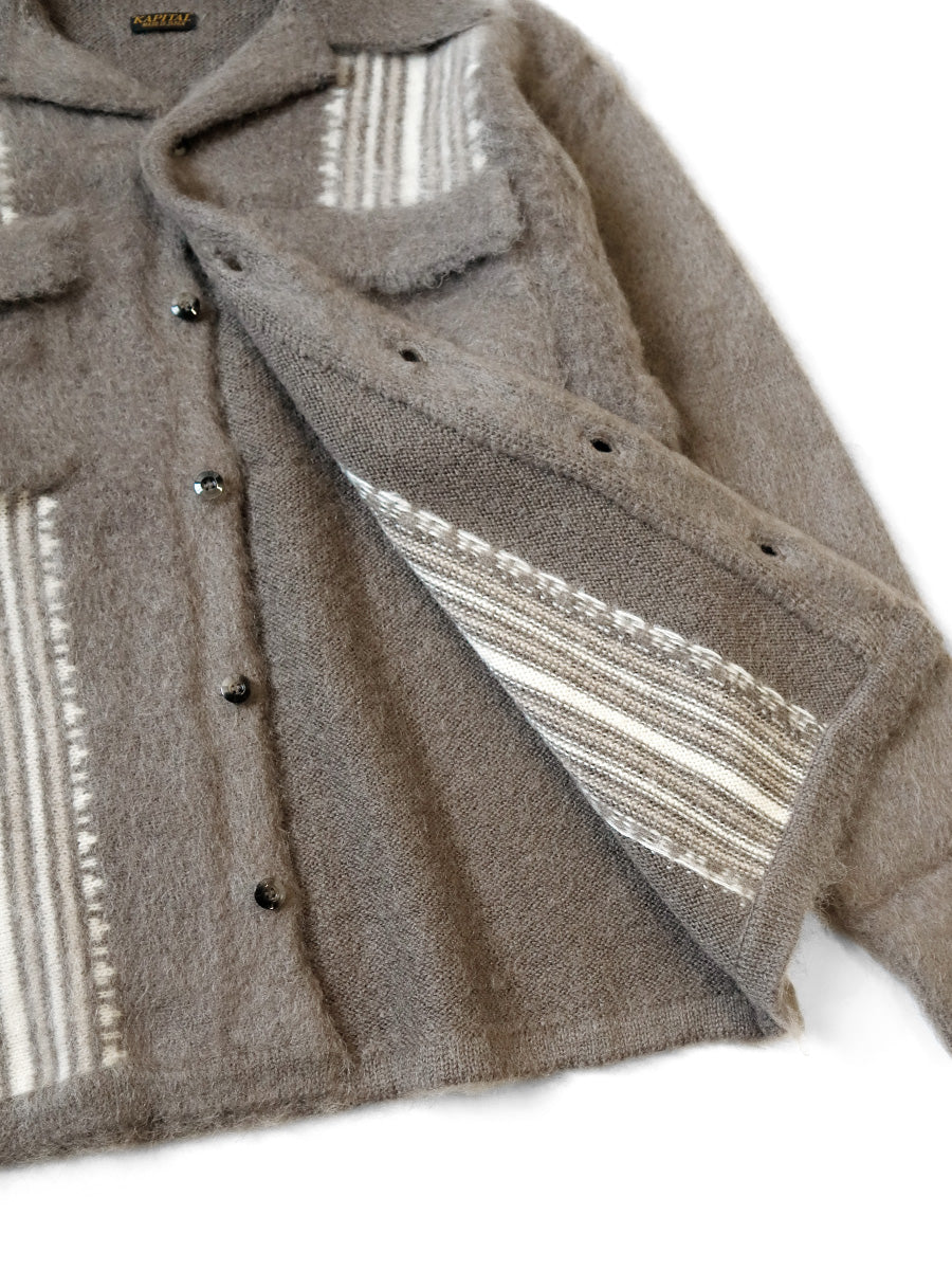 7G Mohair Knit Board Shirt