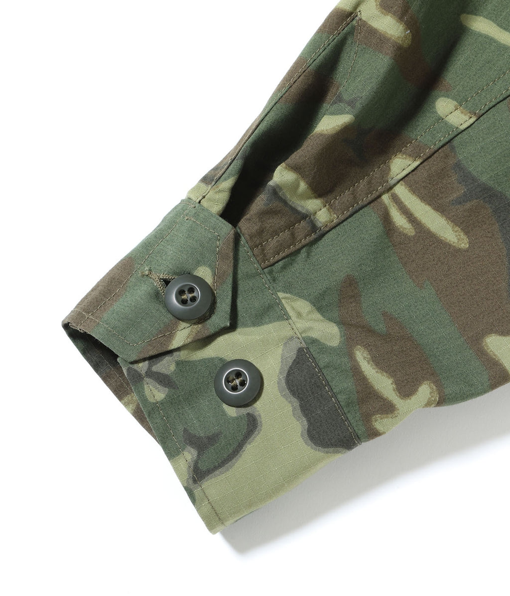 COAT, MAN'S, CAMOUFLAGE, COTTON, WIND, RESISTANT, POPLIN, CLASS 2