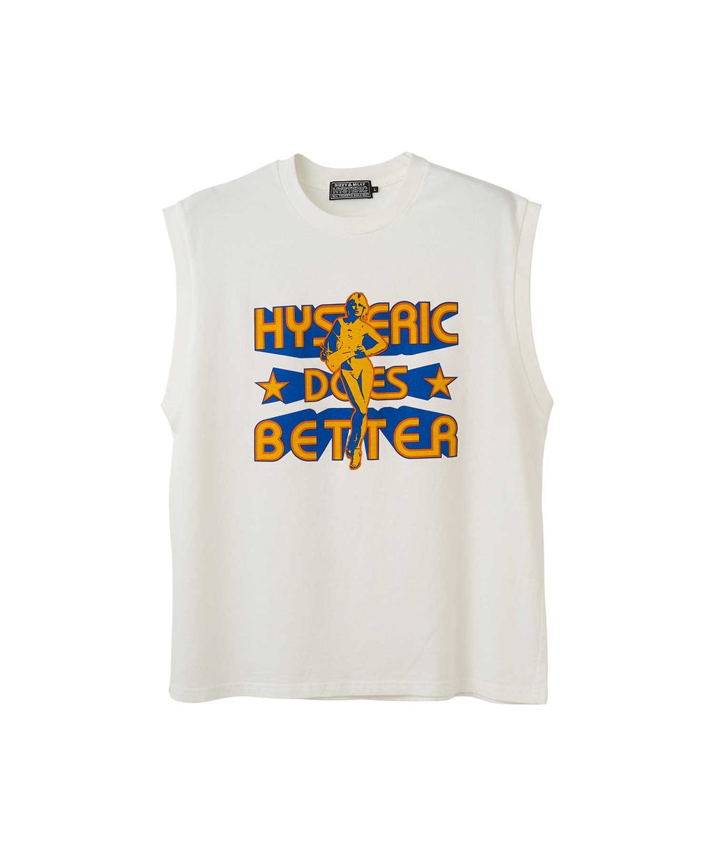 HYSTERIC DOES BETTER Sleeveless T-Shirt