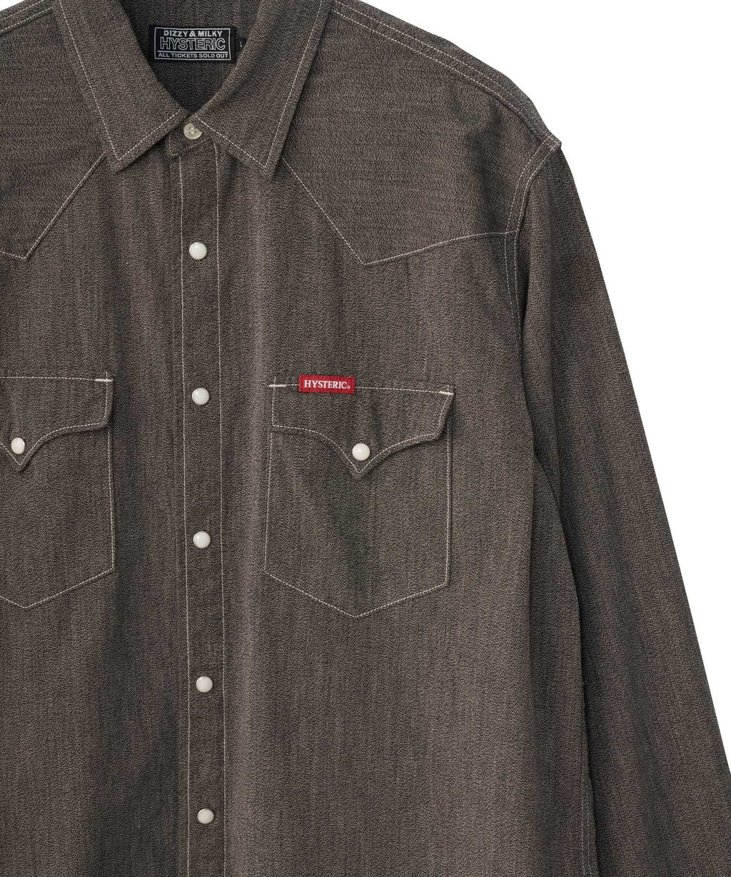 Low-Fi Embroidered Western Shirt