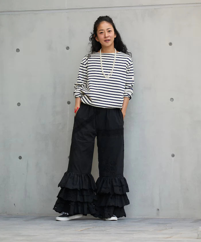 vintage lace tablecloth remake easy pants