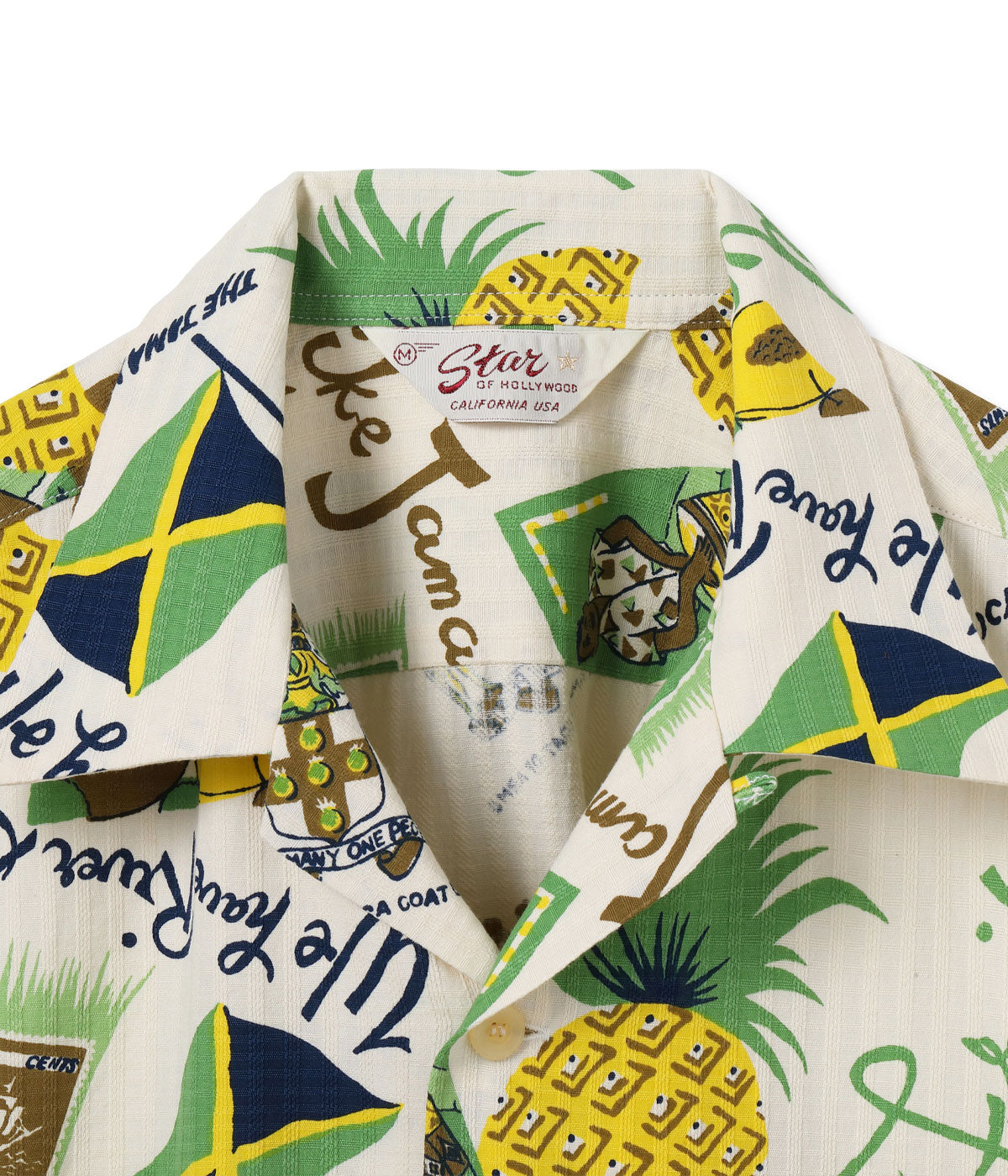 DOBBY COTTON OPEN SHIRT “JAMAICA”