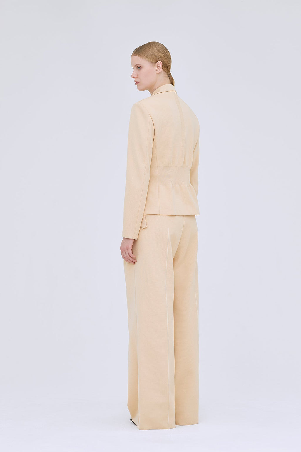 AC MILAN RIB WIDE STRAIGHT PANTS