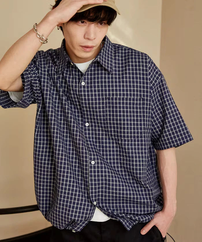 LOVE POP STUDIO Regular Color Half Sleeve Shirt Limited Edition