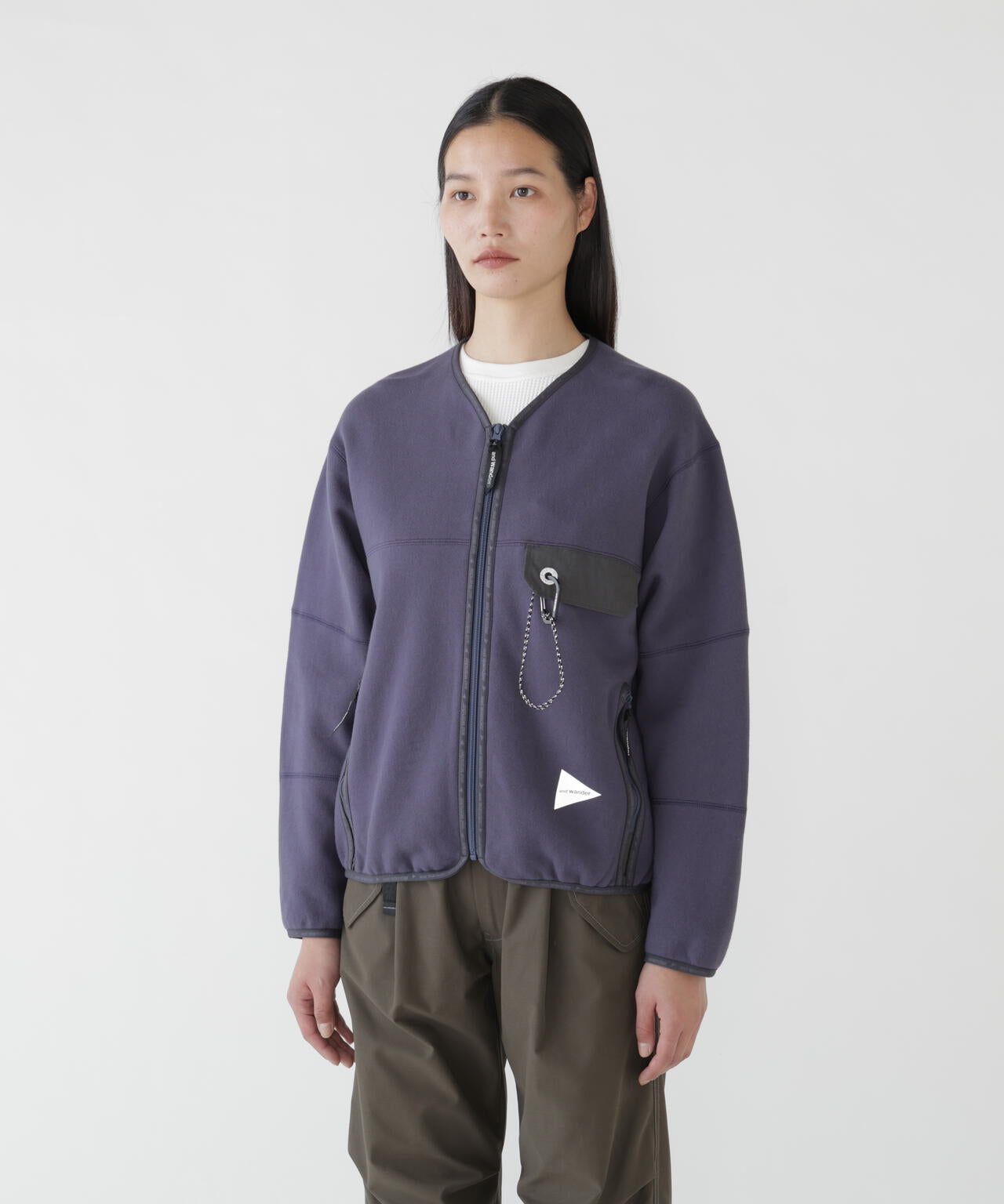 sweat cardigan