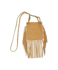 Logo Studs Fringe Mini Bag