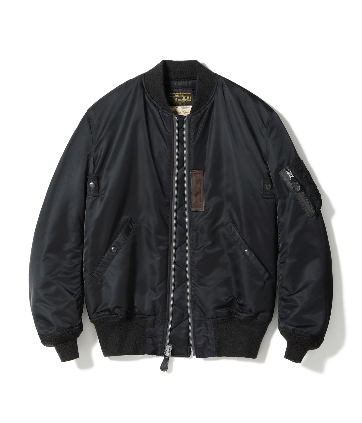 WILLIAM GIBSON COLLECTION Type BLACK MA-1 SLENDER (LONG)