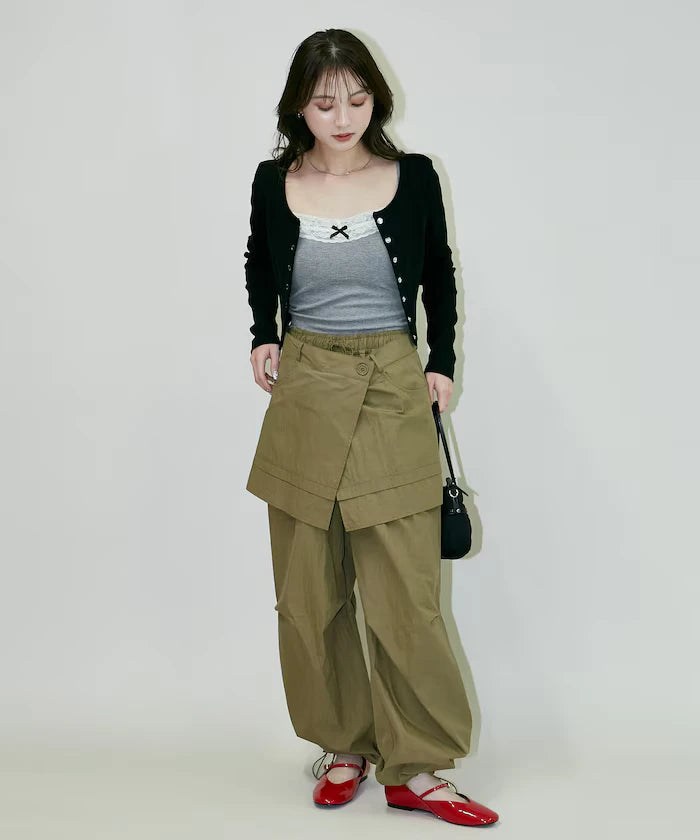 2WAY Skirt with Nylon Pants Limited Edition