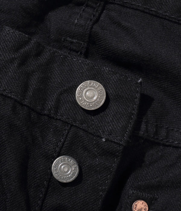 13oz. Black Denim Type-III (Slim Fit)
