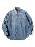 8oz Denim Thunderbird Husky Western Shark...