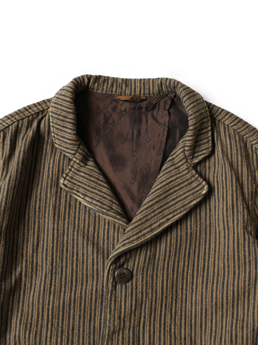 Twill Aging Wool Stripe Hospital JKT