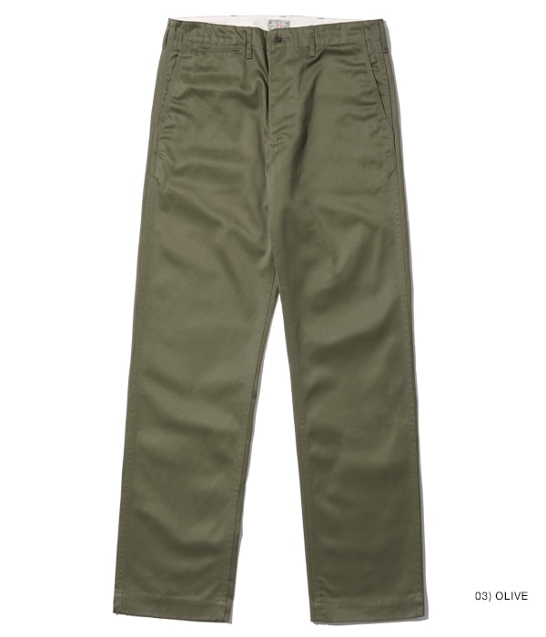 BUZZ RICKSON’S ORIGINAL SPEC. CHINOS (ONE WASH)