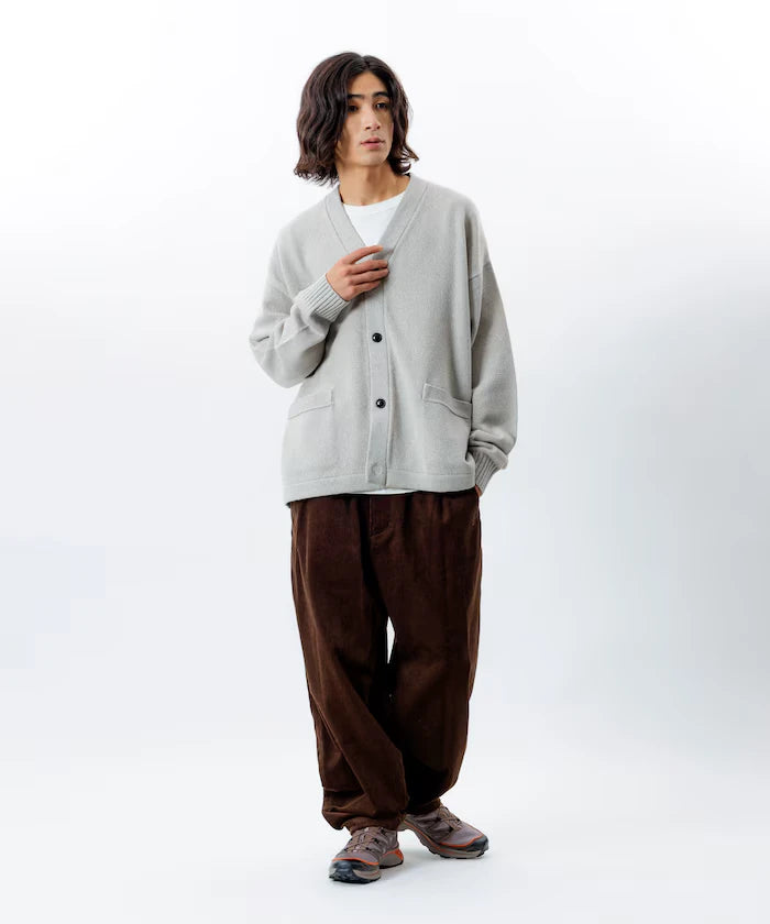 Relaxed Fit Easy Care Washable V-Neck Cardigan