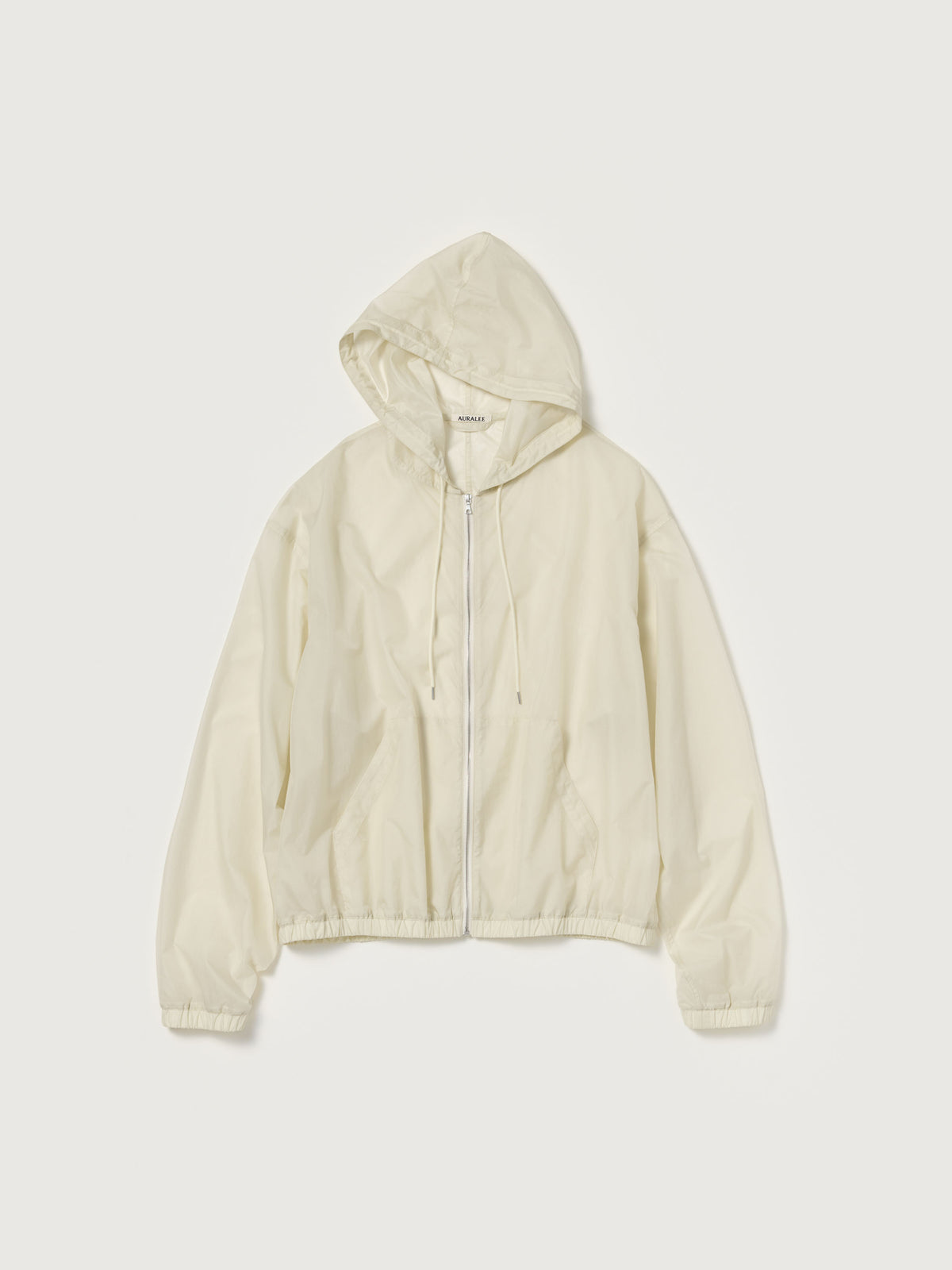 SHEER NYLON RIPSTOP HOODED BLOUSON