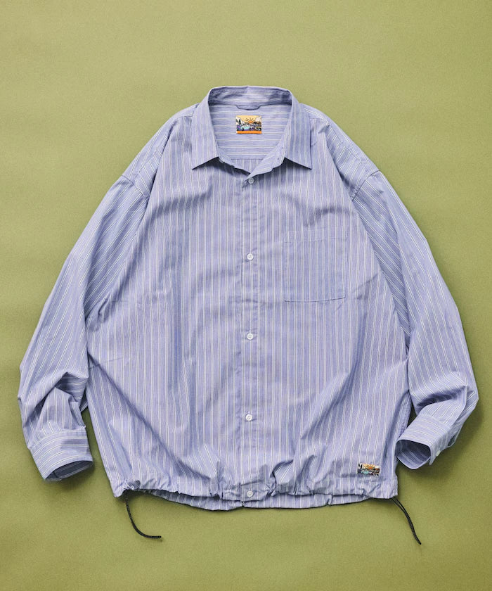 FREAK'S STORE for BEACH & FES Typewriter Spindle Regular Collar Shirt