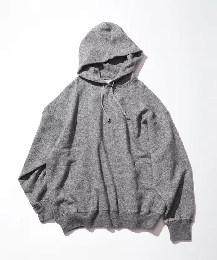Merino Wool＋Cotton Loop Back Sweat Hoodie